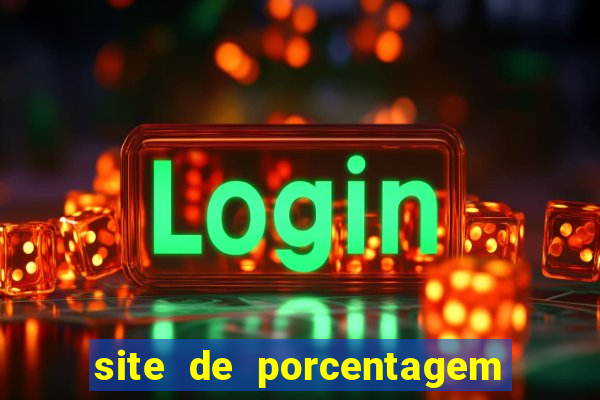 site de porcentagem slots pg